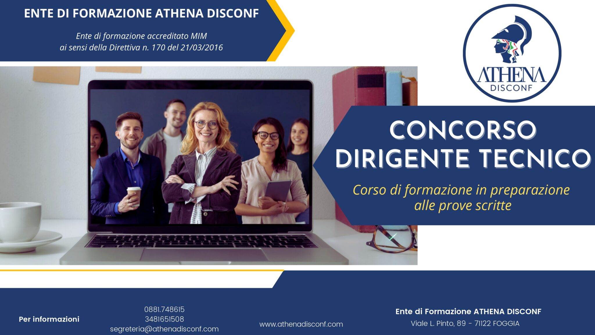 Concorso Dirigente Tecnico: con ATHENA verso le prove scritte